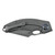 Kunwu Poon Padre Titanium Diamond Texture (K706TO-T1A) closed clipside