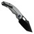 Kunwu Poon Padre Titanium Orange Peel Texture DLC Blade (K706TO-T2R)
open clipside