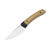 Kizer Momo Fix 3 Norplex UltreX Micarta Carbon Fiber (1124A2) profile