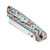 Kizer Madrac Vortex Pattern Micarta (V3693BSA2) closed clipside