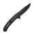 SENCUT Ingot Aluminum Black (S25102-2) open clipside