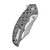 CIVIVI Pentad Vortex Micarta Black White (C24068-3) closed clipside