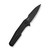 WE Knife Co Dressytak Titanium Black (WE25059-1) open clipside