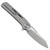 Critical Strike Starfall Titanium Sandblast (SL601-ST) open clipside