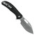 Critical Strike Zulu G10 Black (TL505-BKSA) open clipside