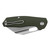 Ironfly Yolo G10 Green (VF02-GN) closed clipside