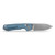 Vosteed Racoon TiSlim Titanium Blue (A4502) open clipside