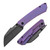 Kansept Contra Anodized Titanium Purple Diamond Pattern (K1139A5)