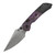 Kansept Fenrir Fatcarbon Purple Haze Titanium Blackwash (K1034H3) open