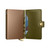 Secrid Premium Miniwallet+ Stitch Floral Olive (MSt-Floral Olive+)
open