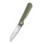 Bestechman Curvee G10 Green (BMK20B) open