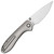CJRB Feldspar Titanium Grey (J1912G-GY) open clipside