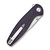 SENCUT Vyrce Micarta Purple (S25104-3)
closed clipside