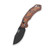 QSP Elk Micarta Yellow Blue Red Black Blade (QS173-C2)