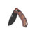 QSP Elk Micarta Yellow Blue Red Black Blade (QS173-C2)
half