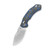 QSP Elk Micarta Blue Black (QS173-B1)