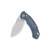 QSP Elk Micarta Blue Black (QS173-B1) half