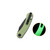 QSP Coyote G10 Glow in the Dark Black Blade (QS174-B2) closed