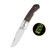 QSP Heron Stainless Steel Glow in the Dark Orange Carbon Fiber (QS175-D) open glow