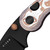 Kizer Microbe Glass Fiber Orange White (V2742A12) button lock