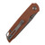 Tenable Mini Warrior Micarta Brown (B2005A3) closed back
