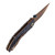 Tenable Tarkin Aluminum Blue Faceted Wave Texture (B1078A2) spine