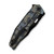 WE Knife Co Limited Edition Barracks Titanium Pixel (WE25078-3) closed clipside