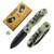 Kizer Drop Bear G10 Green Halloween 2026 (Ki3619HW1) includes