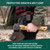 BeaverCraft Carving Axe With A Curved Blade (BE-AX3) in hand
