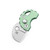 Bestechman Turtle Titanium Green (BM20D) open back