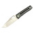 TwoSun TS451 Titanium Black (TS451-M398-Solid-Timascus-Black) open