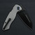 Kunwu Verta Geronimo Titanium Diamond Black Blade (B718T-3)
half back