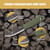 Condor Terrasaur Knife Army Green (63845) materials