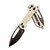 Heretic Knives Koschei Blizzardworn Aluminum Battleworn Black Bade (H061-8A-BLZ)
