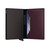 Secrid Bandwallet Matte Plum (BMa-Plum) open