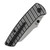 Kansept Main Street Aluminum Stripes Black (K1015H4) closed back