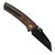 Kansept Main Street Red Rag Burl Micarta (K1015H1) open back