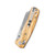 Bestechman Cicada's Wing Olive Wood Damascus (BMK06-W-2) closed
