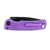 Vosteed Porcupine TiSlim Rebecca Purple Titanium (A4812) closed