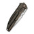 WE Knife Co Limited Edition Tracks Titanium Bronze (WE23059-2) closed back