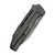 WE Knife Co Limited Edition Gunwale Titanium Grey (WE24048-1) closed back