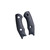 GiantMouse GMF1 Scale G10 Black (GMF1-BLACK-G10-HANDLE-KIT) front