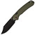 CJRB Bowie Pyrite G10 Green (J1942X-BGN) open