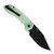 Tenable Entity G10 Glow-in-the-Dark Green (B1036H2) open clipside