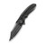 WE Knife Co Varg Titanium Grey Multicolour Carbon Fiber Inlay Damasteel (WE25074-DS1)