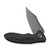 WE Knife Co Varg Flamed Titanium Tiger Stripe Rose Carbon Fiber Inlay (WE25074-3) half open