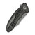 WE Knife Co Varg Flamed Titanium Tiger Stripe Rose Carbon Fiber Inlay (WE25074-3) closed back