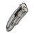 WE Knife Co Varg Titanium Grey Black Yellow Carbon Fiber Inlay (WE25074-2) closed back