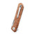 Bestechman Dundee 14C28N Red Burl Wood - closed