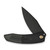 WE Knife Co Sine Wave Mystery Box Titanium Black (WE23069B-1 MB) half open